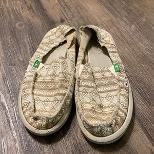 Sanuk Slip-on Shoes - neutral colors